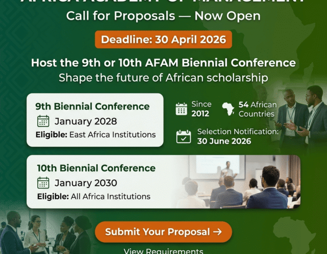 Call for Proposals to Host AFAM’s 9th (Jan. 2028) or 10th (Jan. 2030) Biennial Conference